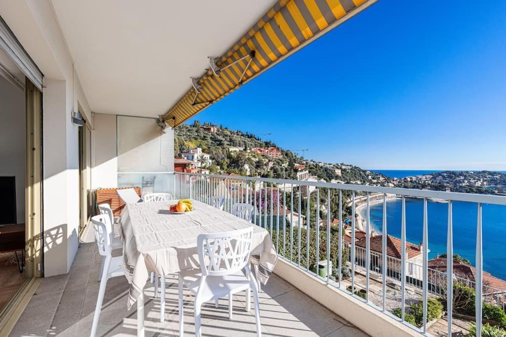 Villefranche Sur Mer:Appartement-Villa, Vue Mer, Jardin, Parking. 외부 사진