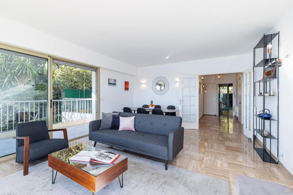 Villefranche Sur Mer:Appartement-Villa, Vue Mer, Jardin, Parking. 외부 사진