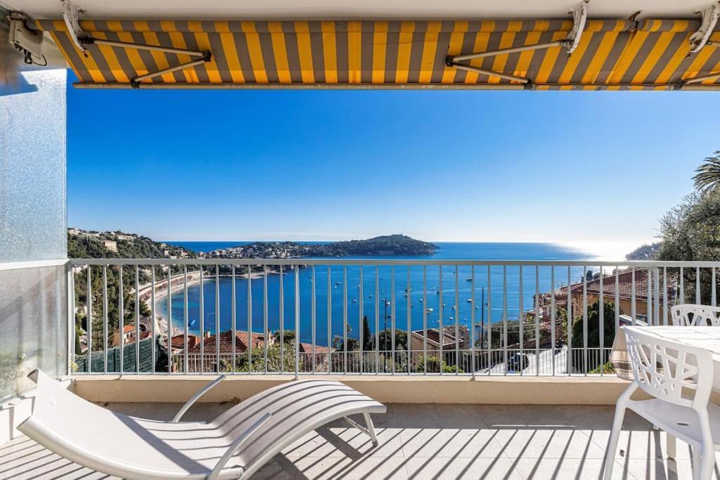 Villefranche Sur Mer:Appartement-Villa, Vue Mer, Jardin, Parking. 외부 사진