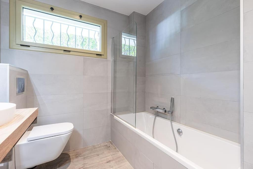 Villefranche Sur Mer:Appartement-Villa, Vue Mer, Jardin, Parking. 외부 사진