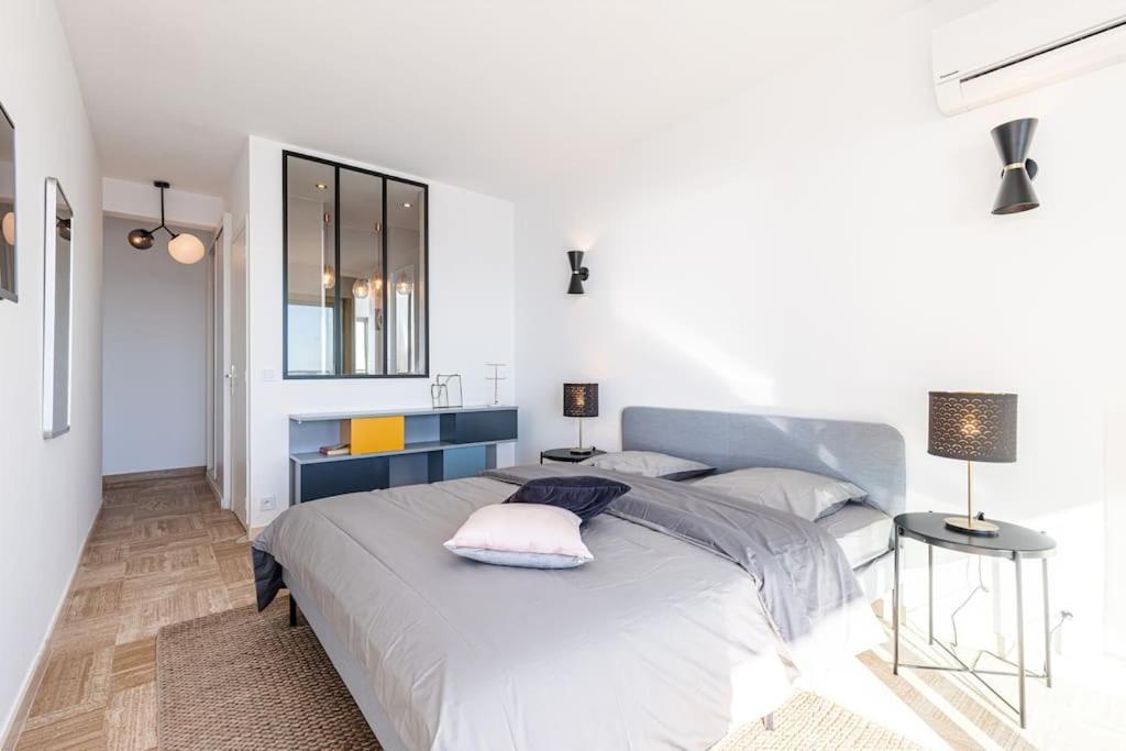 Villefranche Sur Mer:Appartement-Villa, Vue Mer, Jardin, Parking. 외부 사진